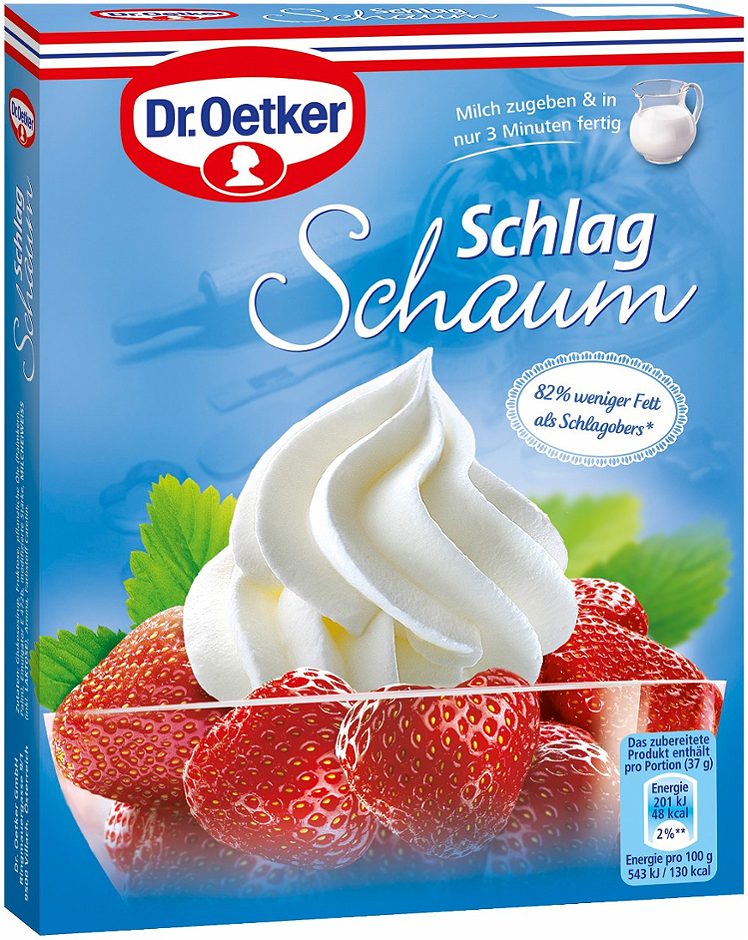 Dr. Oetker Schlagschaum 2x25g 50 G