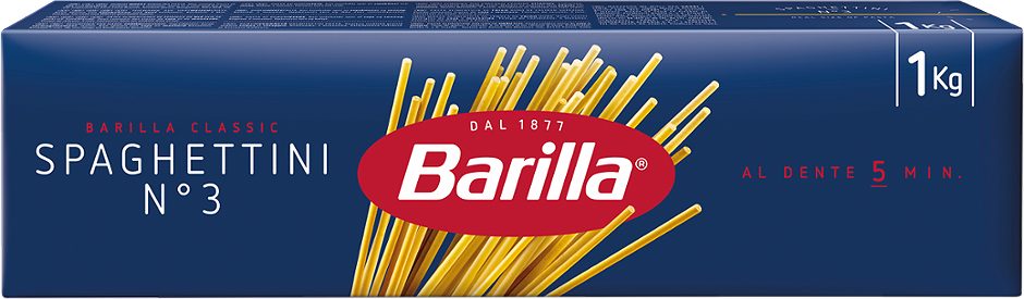 Barilla Classic Spaghettini N°3 1 KG