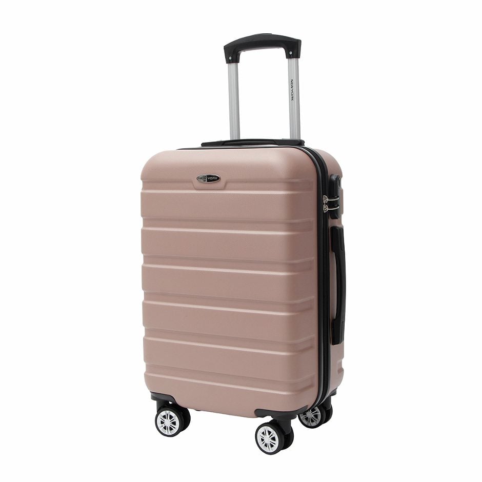 NEW YORK Professional Koffer Hartschale Taupe 58cm