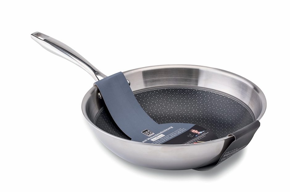 SIMPEX Professional Wok 28 cm mit Wabenbeschichtung