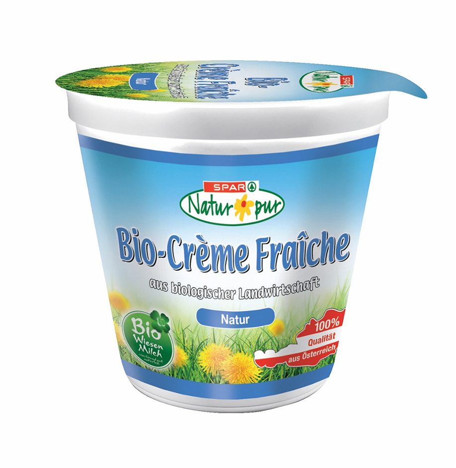 SPAR Natur*pur Bio-Crème Fraîche Natur 125 G