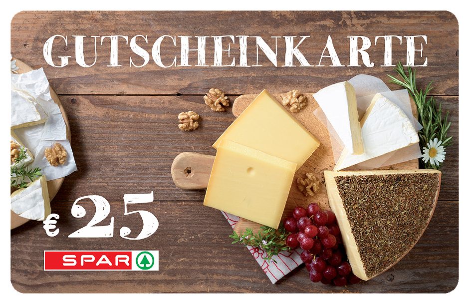 SPAR Gutschein 25 €