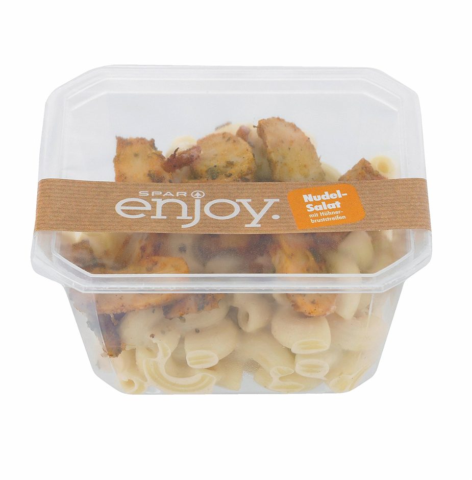 SPAR enjoy Nudelsalat mit Hühnerbruststreifen 170 G