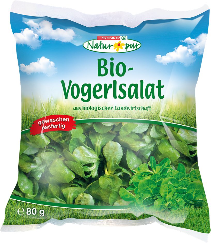 SPAR Natur*pur Bio-Vogerlsalat 80 G