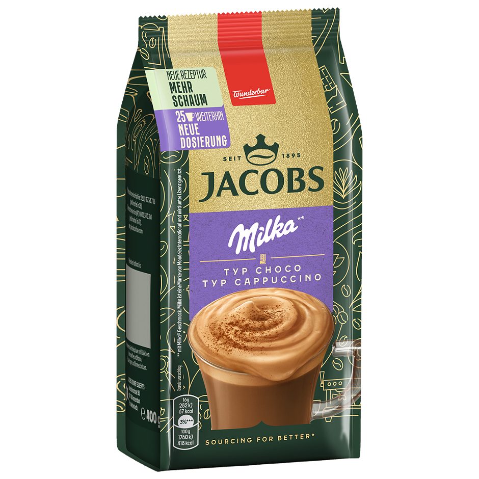 Jacobs Milka Cappuccino Choco 400 G