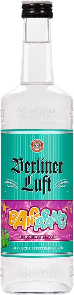 Berliner Luft Bangarang Pfefferminzlikör mit Energygeschmack 0,7 L