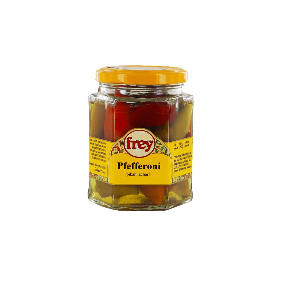 Frey Pfefferoni pikant scharf 230 G