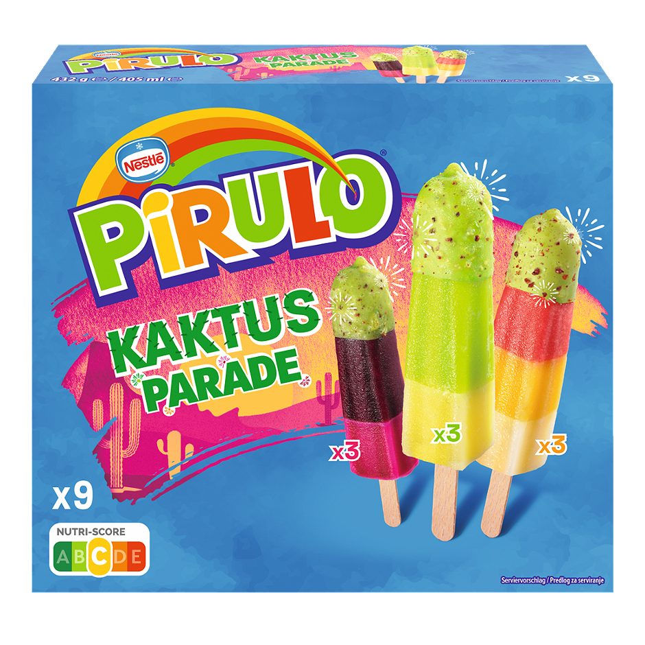 Pirulo Kaktus Parade 9 Stück 405 ML