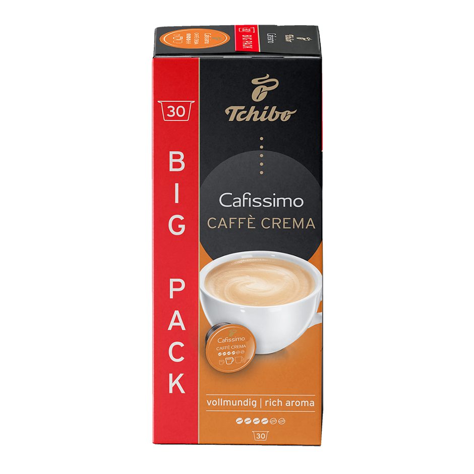 TCHIBO Cafissimo Caffe Crema vollmundig 30 Kapseln 30 STK