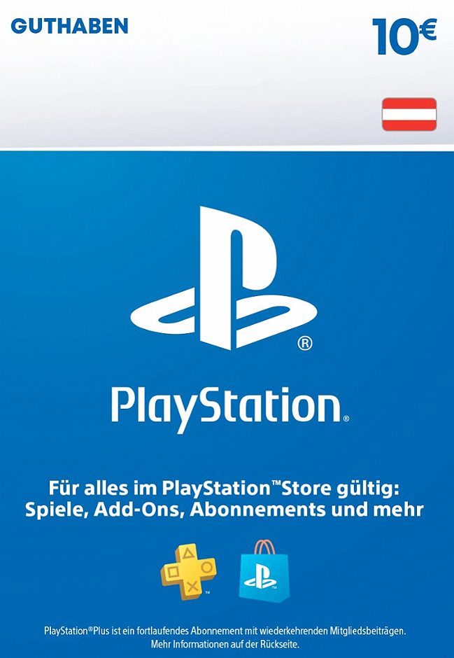 Sony Playstation Guthaben 10 €