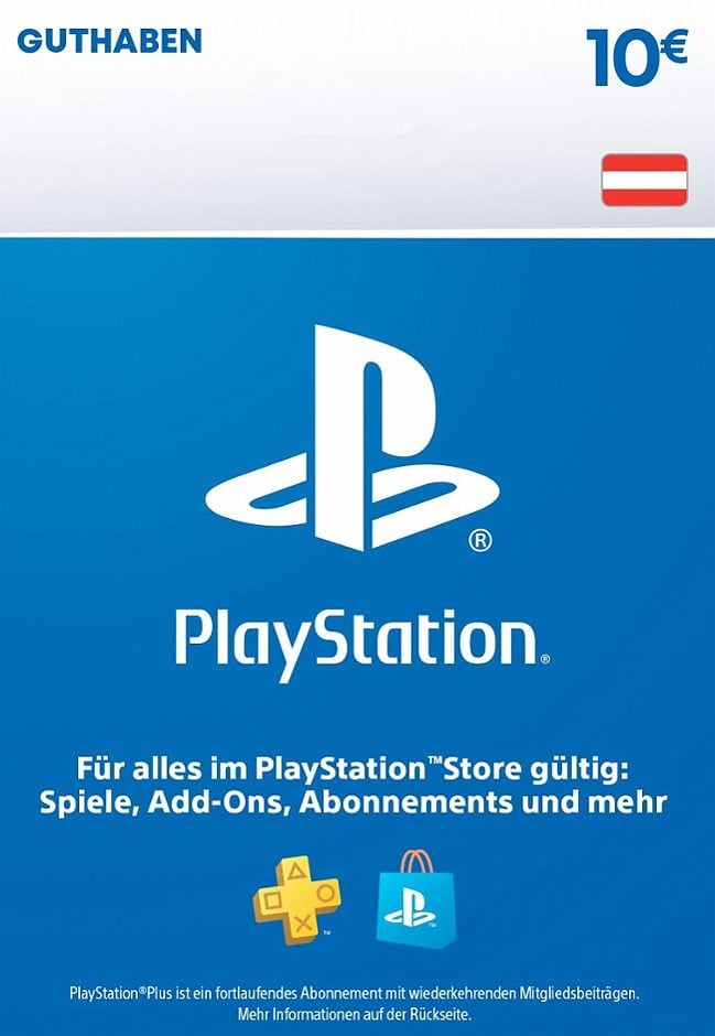 Sony Playstation Guthaben 10 €