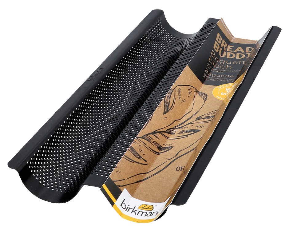 Birkmann BreadBuddies Baguetteblech 2er 37x16x3cm