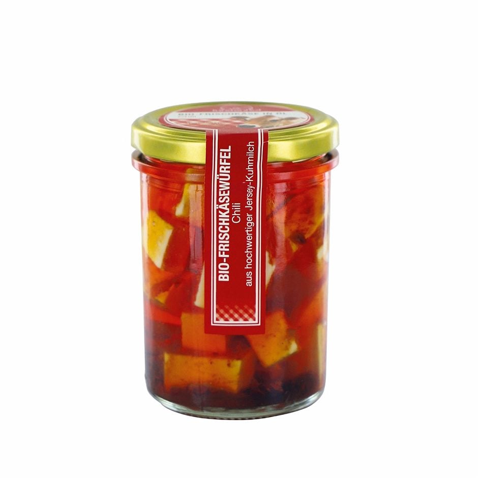 Fürstenhof Bio-Frischkäsecreme in Öl-Paprika/Chili 200 G