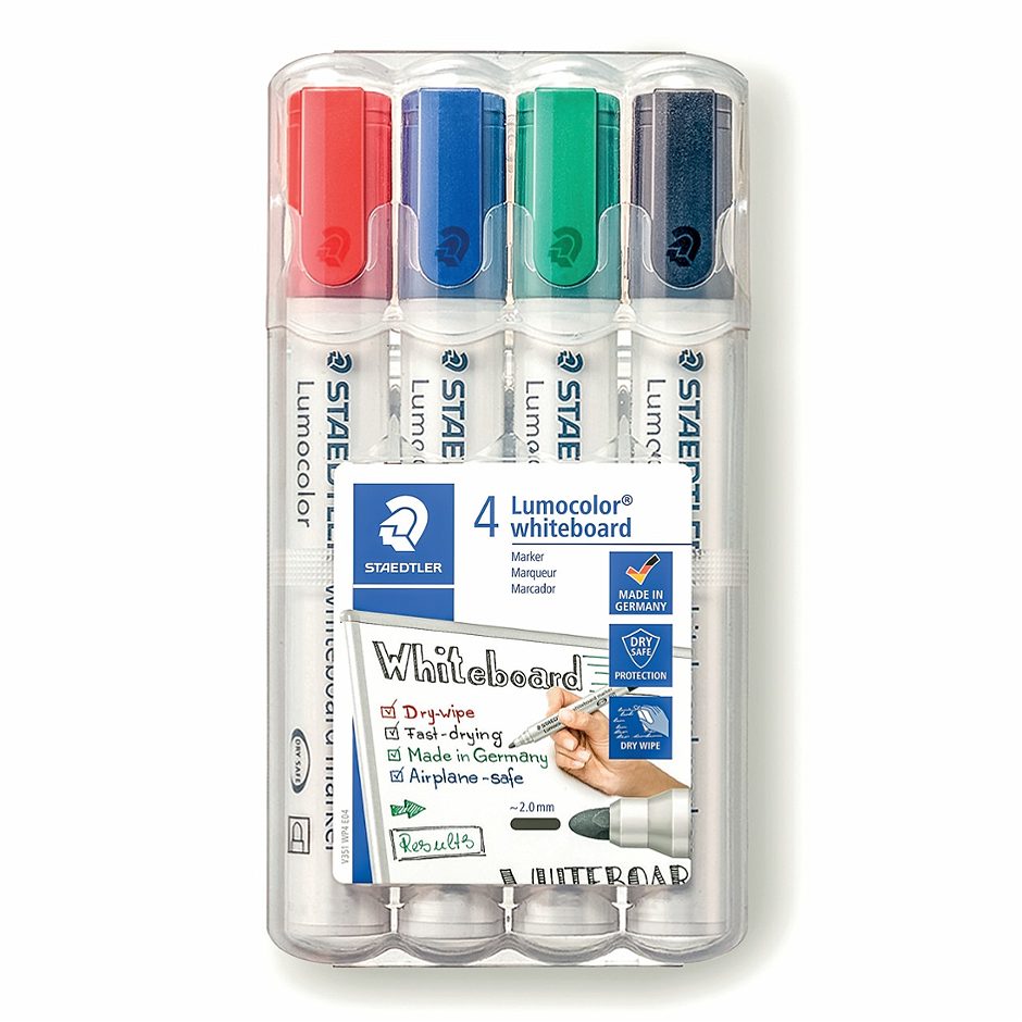 Staedtler Whiteboard Marker Lumocolor 4 Farben