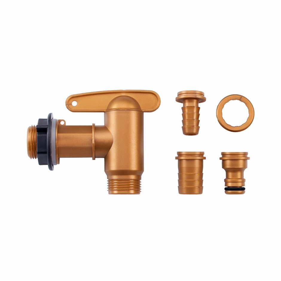 Garantia Auslaufhahn Messingoptik 3/4''