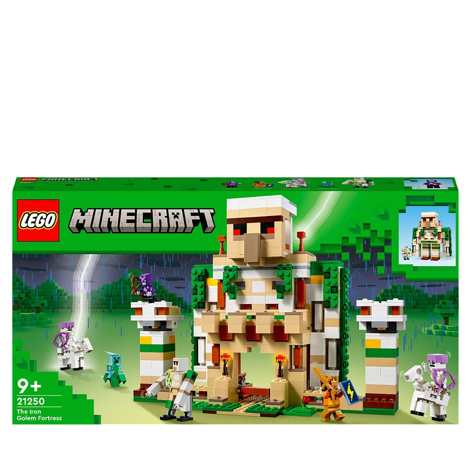 LEGO Minecraft Die Eisengolem-Festung 21250