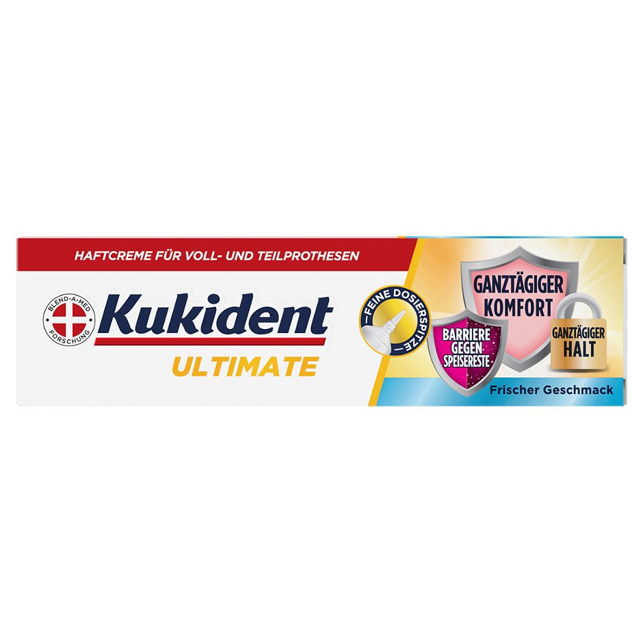 Kukident Ultimate Haftcreme Frischer Geschmack 40g