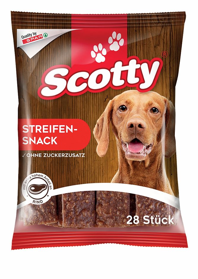 Scotty Streifensnack 28 Stück 280 G