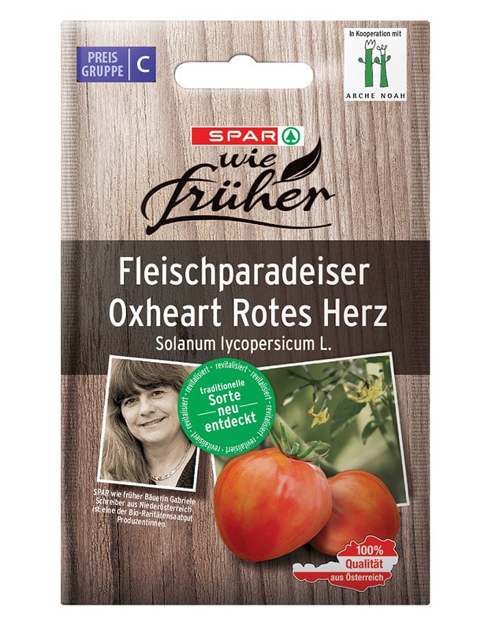 SPAR wie früher Saatgut Bio-Fleischtomate Rotes Herz