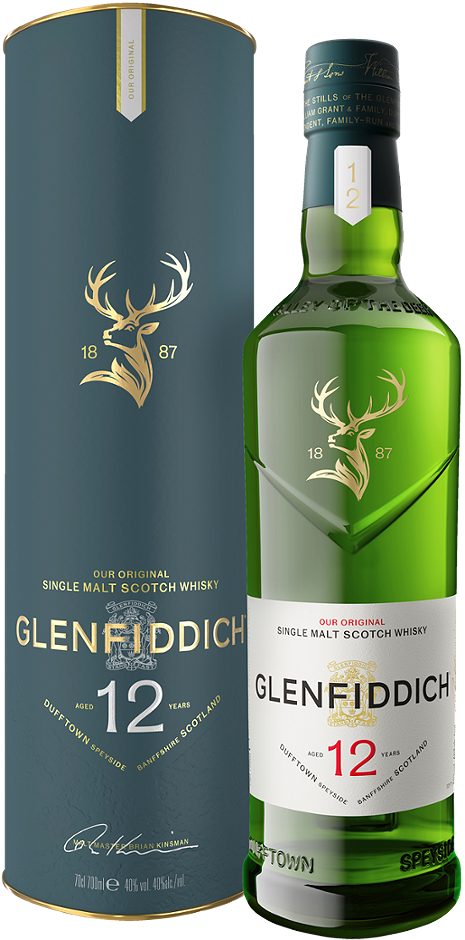 Glenfiddich Single Malt Whisky 12 YO 0,7 L