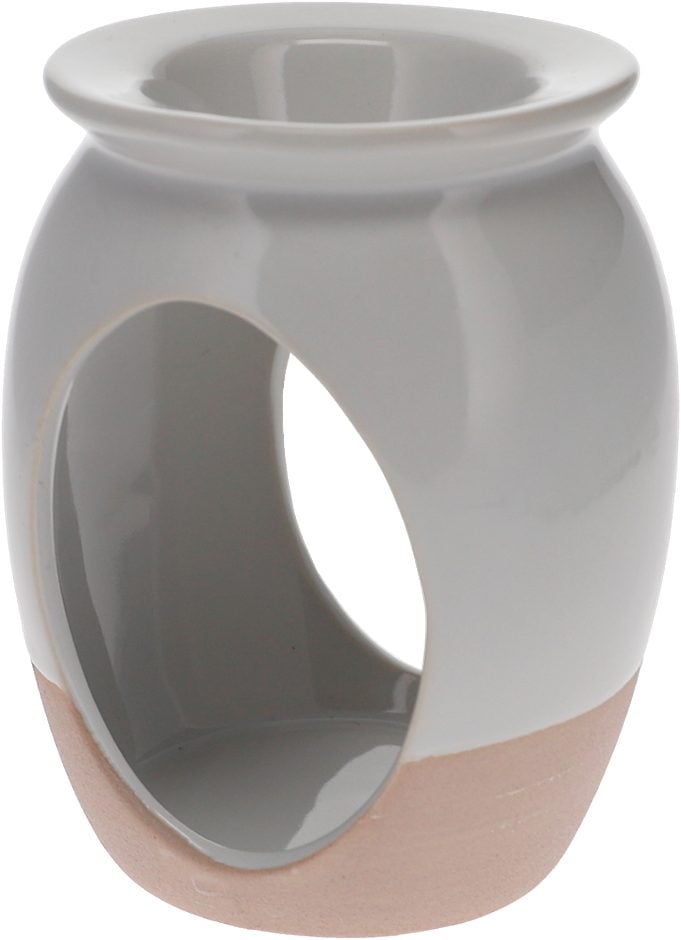 Schlaraffenland Duftlampe aus Keramik Beige