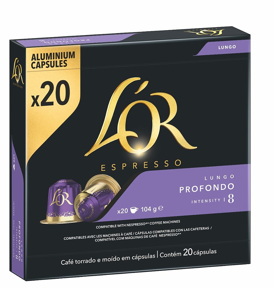 L’OR Lungo Profondo 20 Kapseln 20 STK
