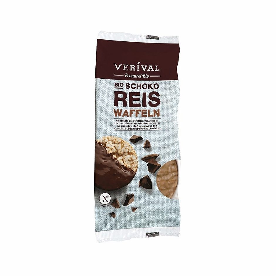 Verival Bio Reiswaffeln Schoko 100 G
