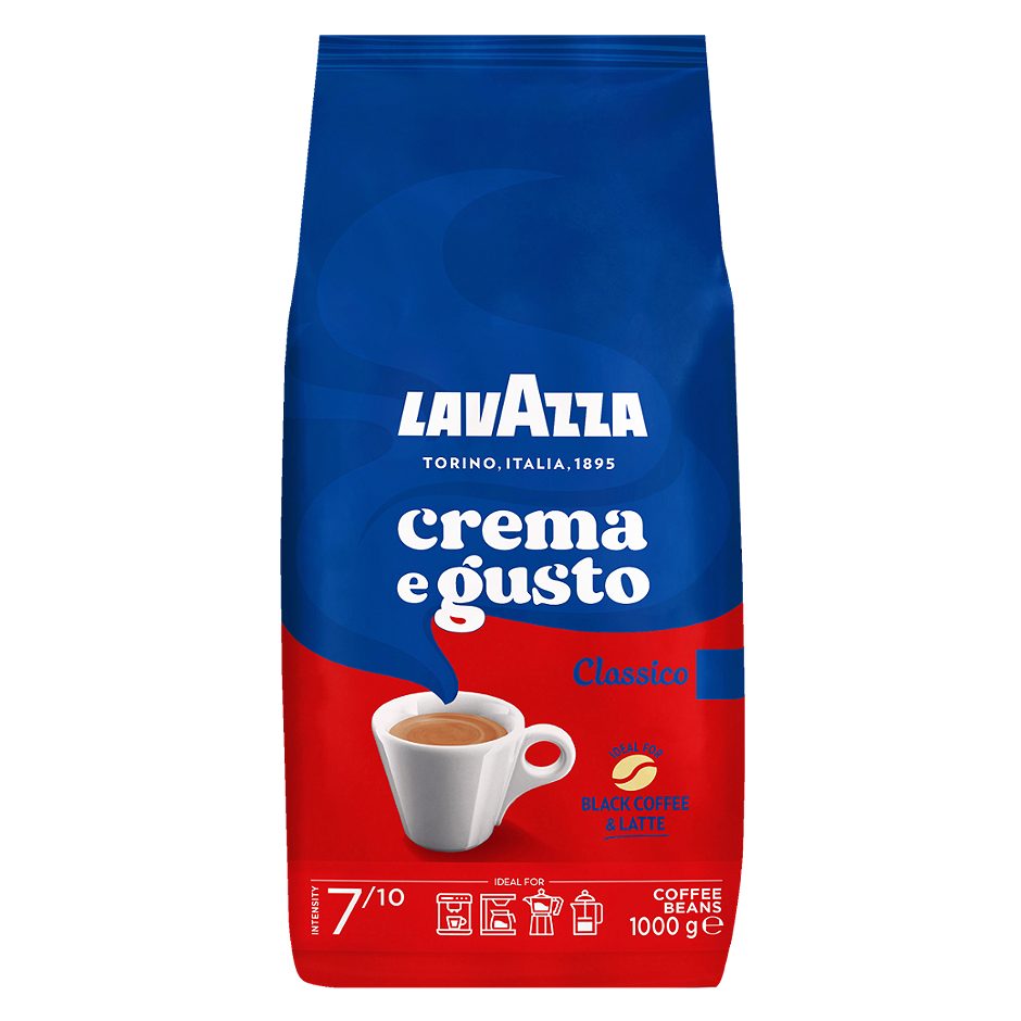 Lavazza Crema e Gusto ganze Bohne 1 KG