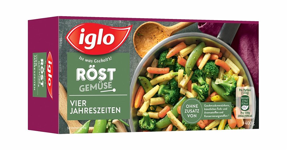 Iglo Röstgemüse 4 Jahreszeiten 400 G