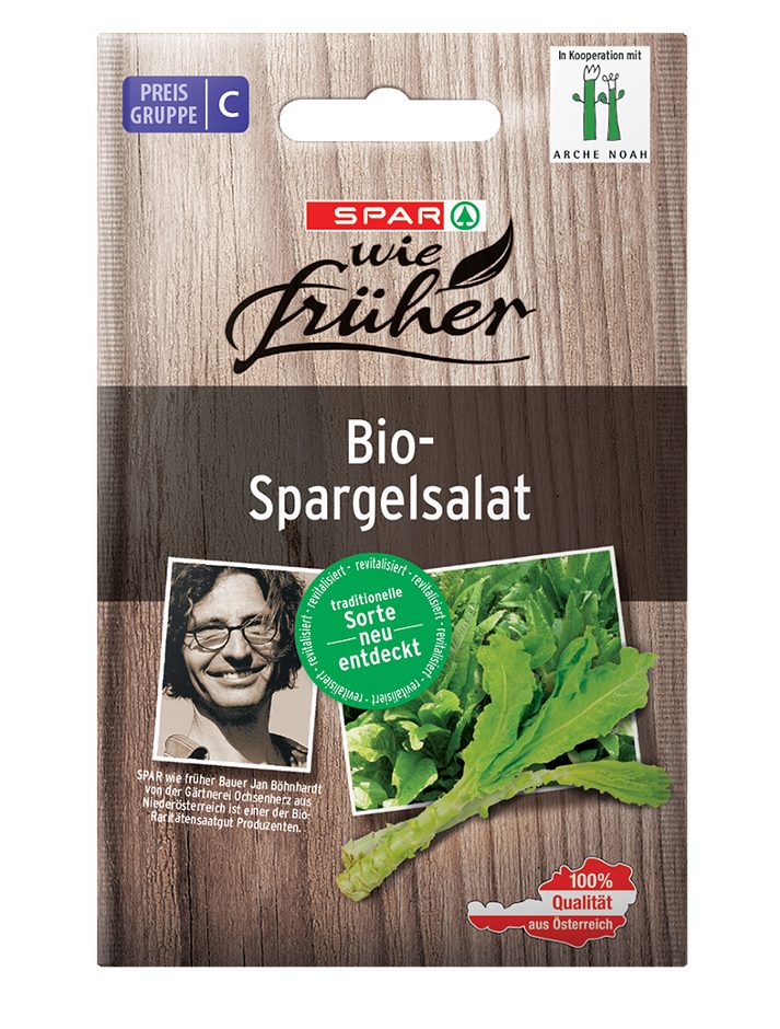 SPAR wie früher Saatgut Bio Spargelsalat