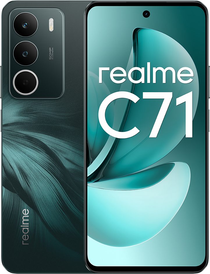 Realme Smartphone C71 128 GB Grün