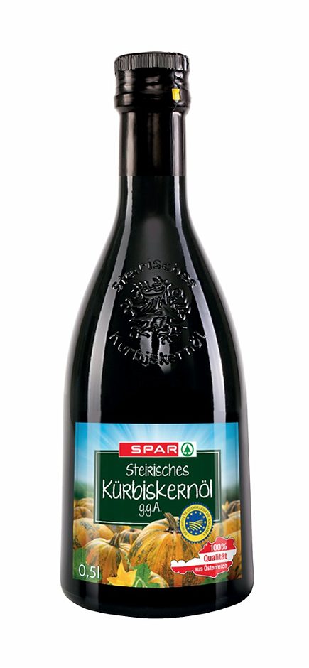 SPAR Steirisches Kürbiskernöl g.g.A. 0,5 L
