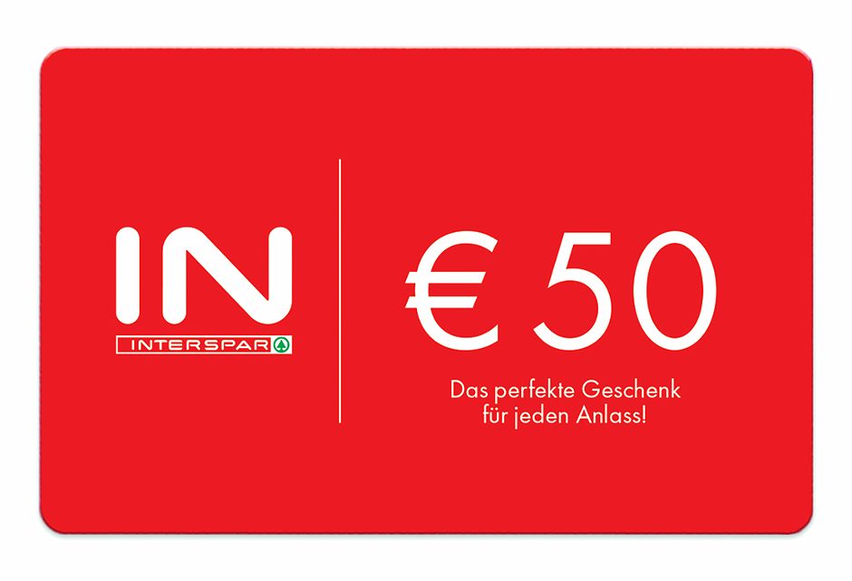 INTERSPAR Gutschein 50 €
