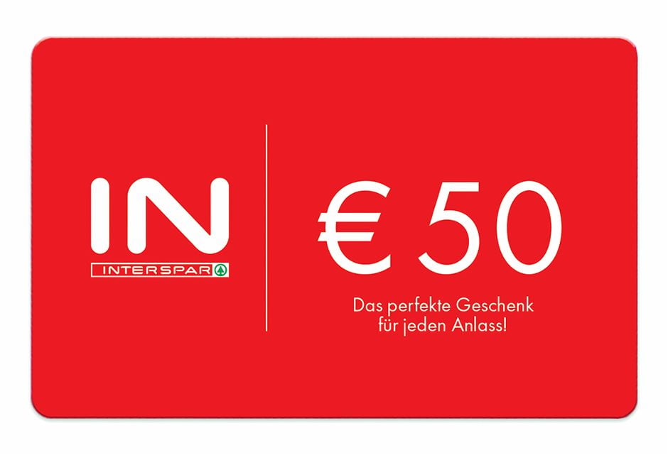INTERSPAR Gutschein 50 €