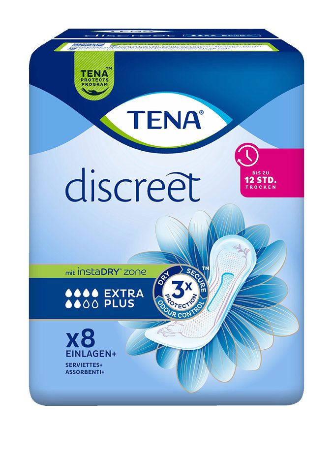 Tena discreet Einlagen+ Extra Plus 8 Stück