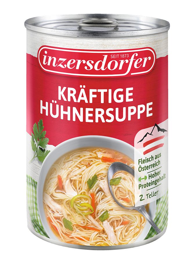 Inzersdorfer Kräftige Hühnersuppe 400 G