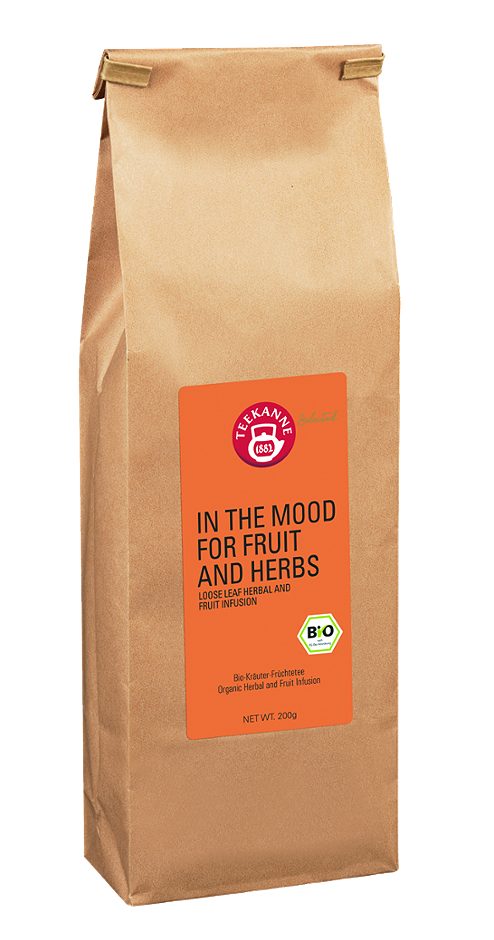 Teekanne Bio-Kräuter-Früchtetee lose In the mood for Fruit & Herbs 200 G