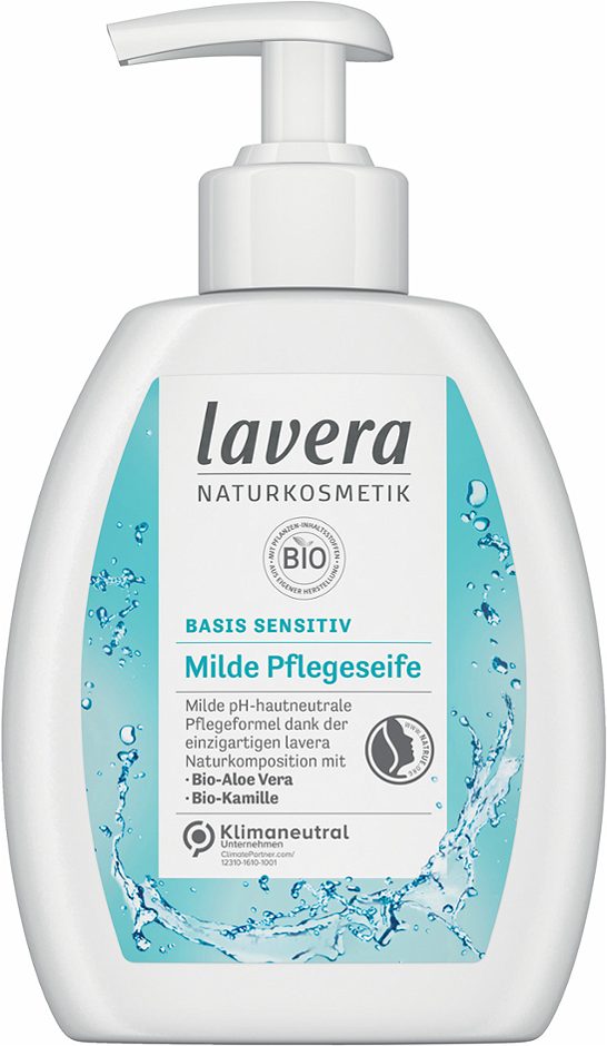 Lavera Basis Sensitiv Milde Pflegeseife 250ml