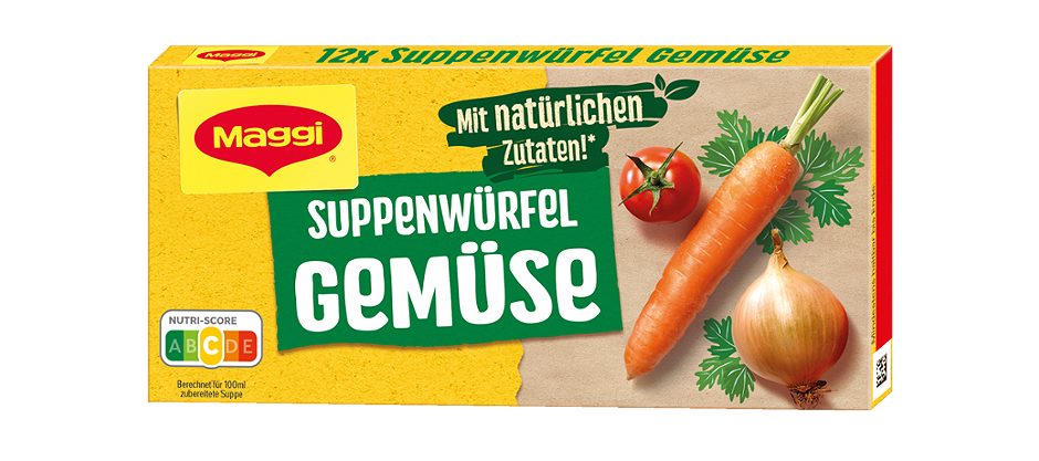 Maggi Suppenwürfel Gemüse 12 Stk. 129 G