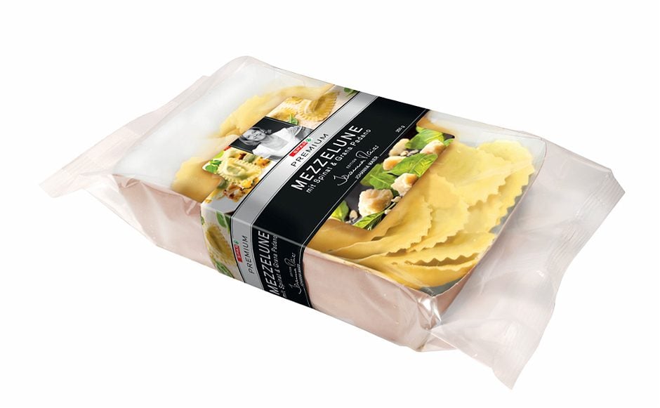 SPAR PREMIUM Edition Johanna Maier Mezzelune mit Spinat & Grana Padano 250 G