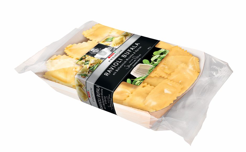 SPAR PREMIUM Edition Johanna Maier Ravioli Bufala mit Büffelmilch-Ricotta & Spinat 250 G