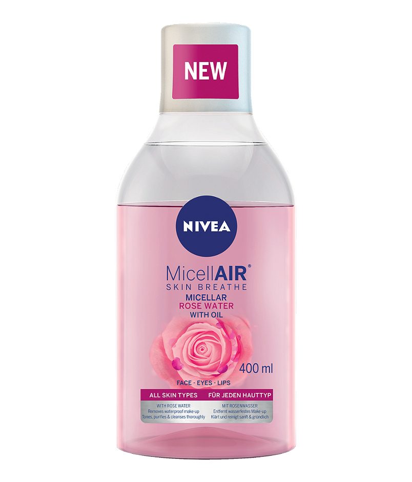 Nivea MicellAIR Skin Breathe Mizellenwasser mit Rosenwasser 400ml