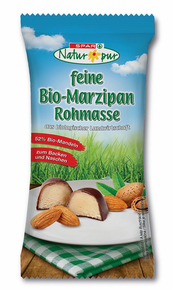 SPAR Natur*pur feine Bio-Marzipan Rohmasse 200 G