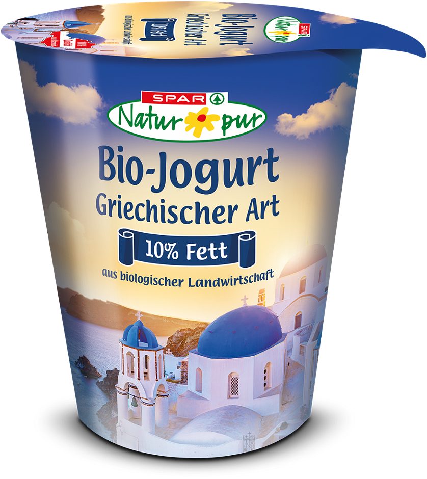 SPAR Natur*pur Bio-Jogurt Griechischer Art 10% Fett 400 G