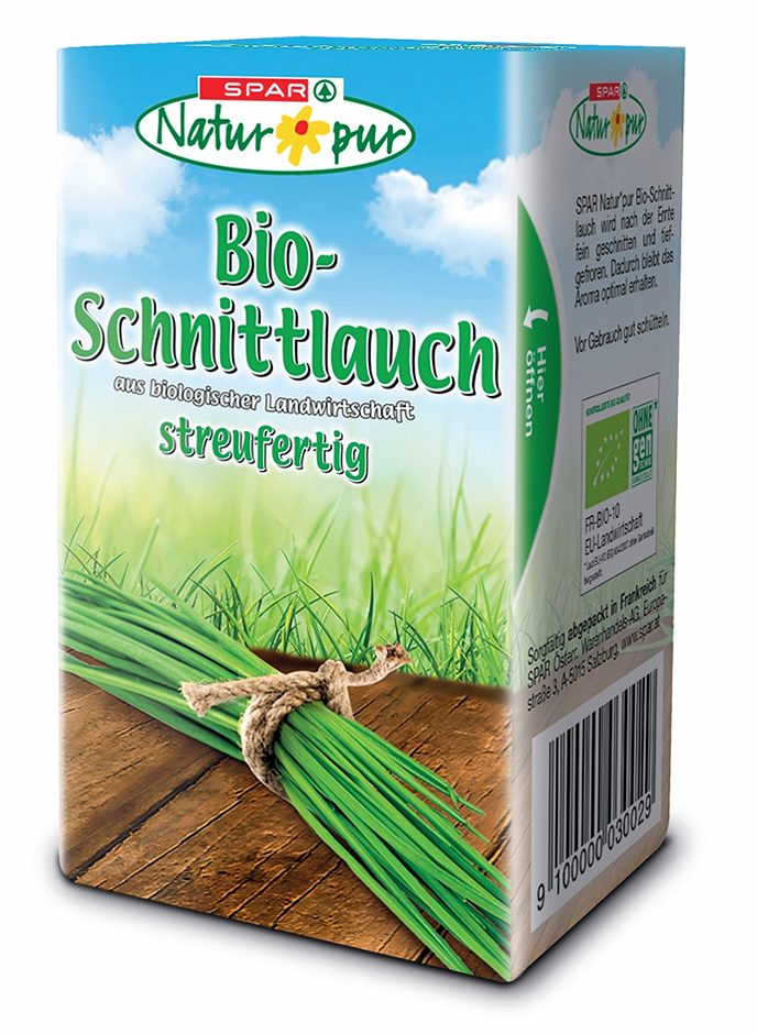 SPAR Natur*pur Bio-Schnittlauch streufertig 40 G