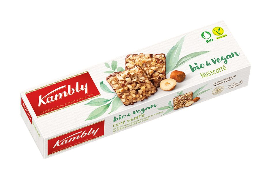 Kambly Nusscarré BIO & Vegan 80 G