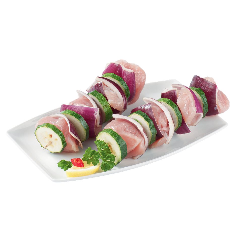 SPAR Feinstes Geflügel BBQ Puten Spieße mediterran 1 KG