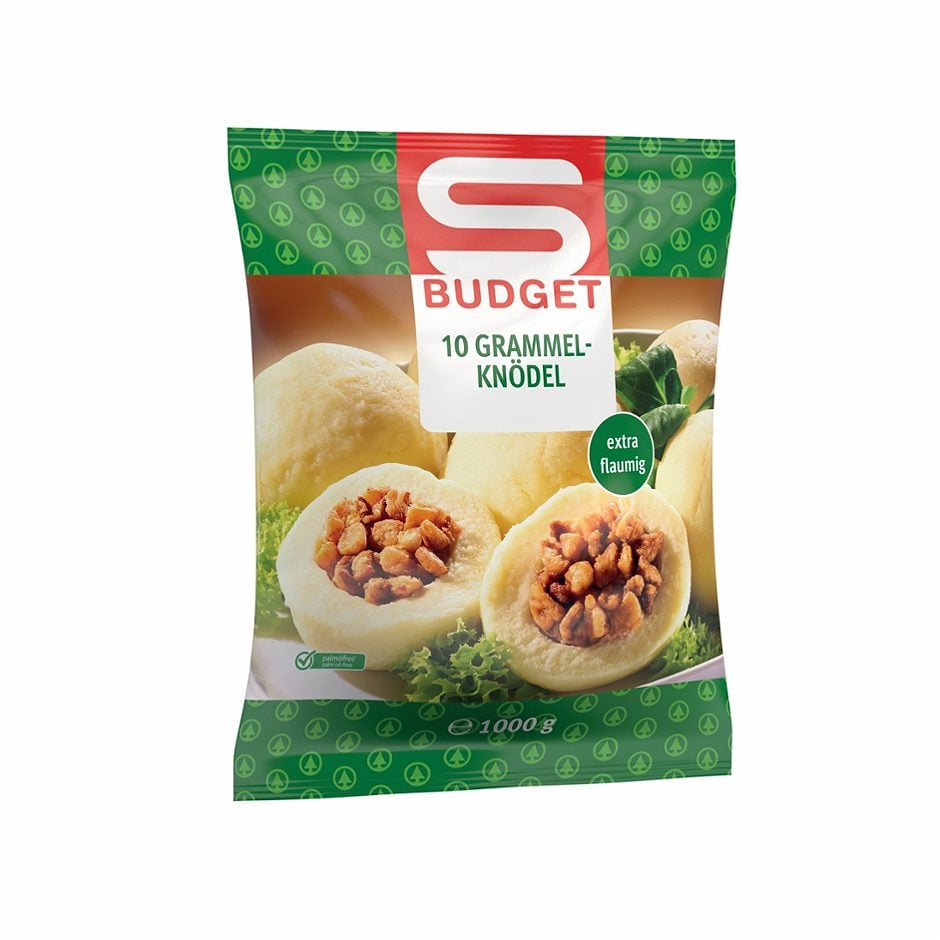 S-BUDGET Grammelknödel 10 Stück 1 KG
