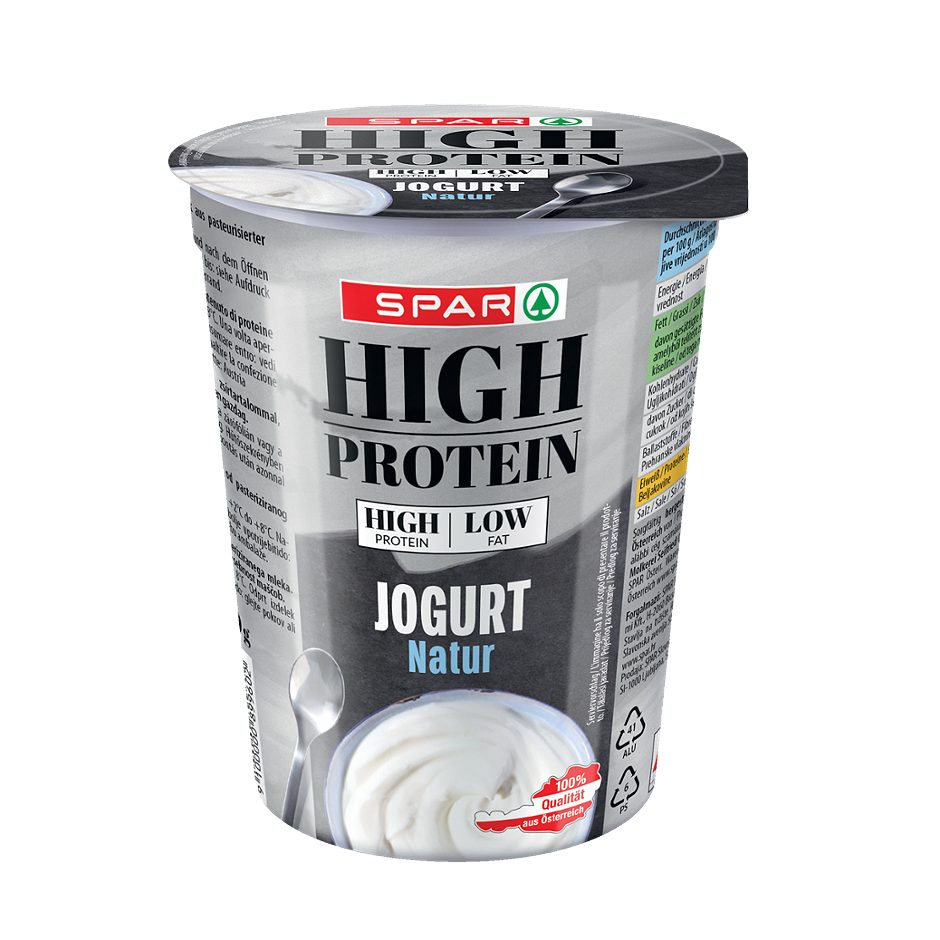SPAR High Protein Joghurt natur 500 G