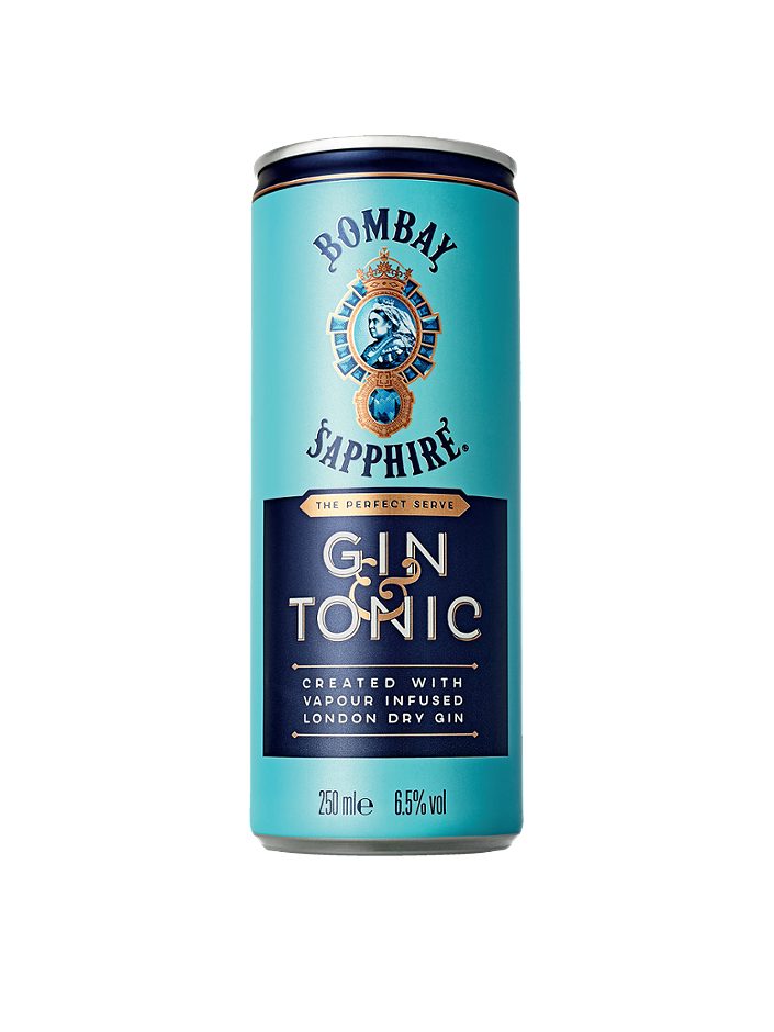 Bombay Sapphire Gin & Tonic 250 ML EINWEG mit Pfand